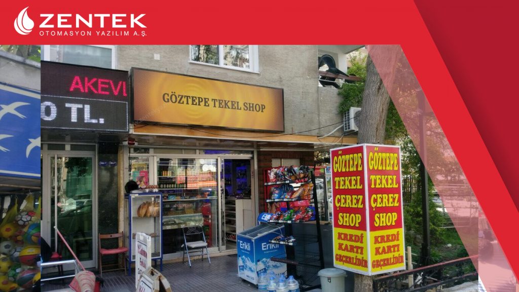 Göztepe Tekel Shop Zentek Kullanıyor