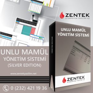 ZentekYazilim-UnluMamül-YonetimSistemi-SilverEdition-Kapak